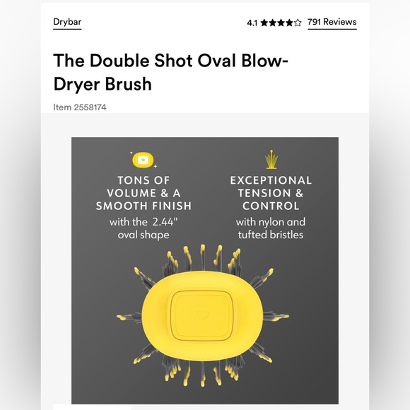 Drybar Doubleshot blow dryer - Picture 3 of 7